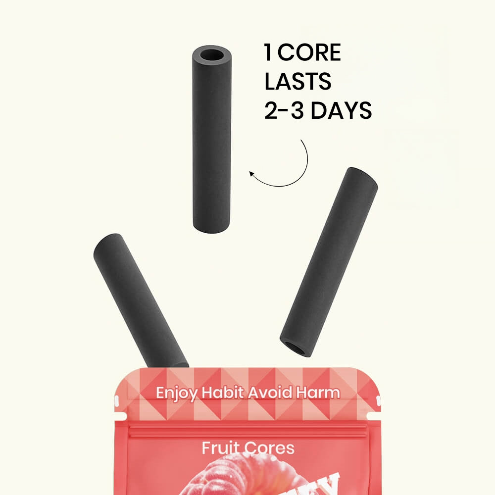 Raspberry Rapture, sweet, tangy raspberries in every exhilarating puff, 3 cores of 1 pack