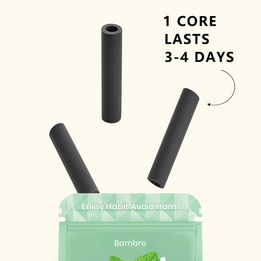 Bambre Natural Plant Herbal Flavor Cores Bundle 4 Packs