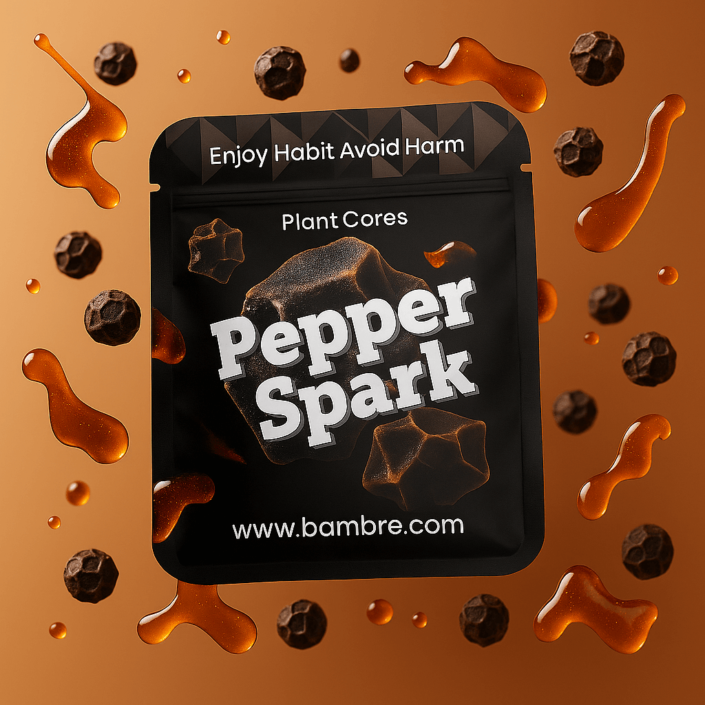 Pepper Spark, a lively burst of pepper for a tingling sensation, 3 cores of 1 pack