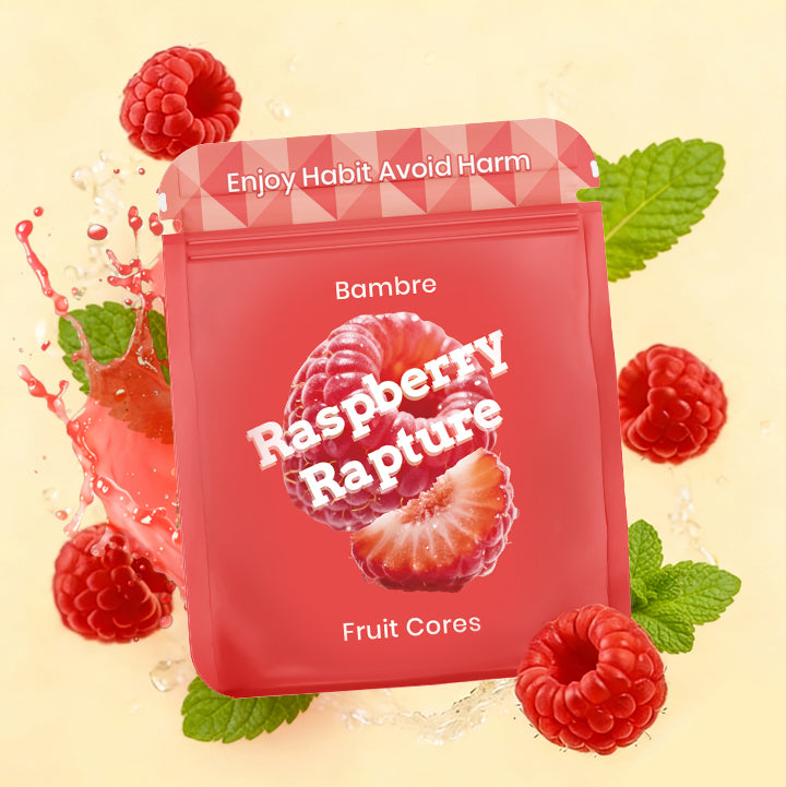 Raspberry Rapture, sweet, tangy raspberries in every exhilarating puff